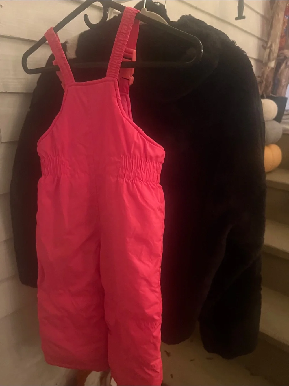 Carter's Hot Pink Girls' Snowsuit Overalls